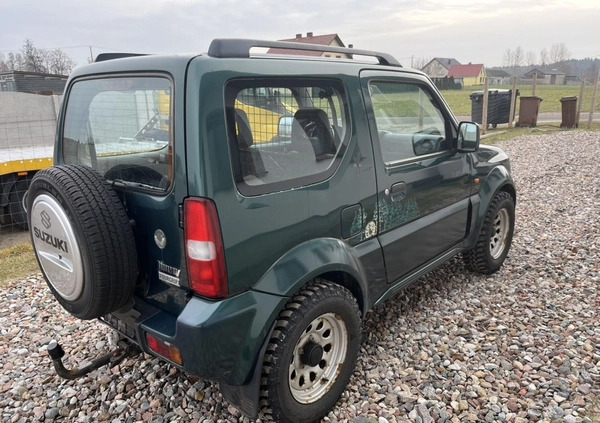 Suzuki Jimny cena 13900 przebieg: 172570, rok produkcji 2003 z Zagórów małe 154